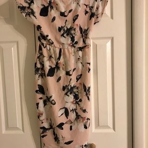 Pink Blush maternity dress